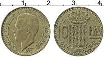 Продать Монеты Монако 10 франков 1951 Бронза