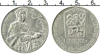 Продать Монеты Чехословакия 100 крон 1990 Серебро