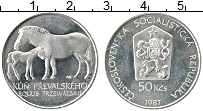 Продать Монеты Чехословакия 50 крон 1987 Серебро