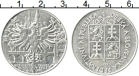 Продать Монеты Чехословакия 100 крон 1992 Серебро