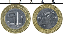 Продать Монеты Алжир 50 динар 1996 Биметалл