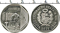 Продать Монеты Перу 1 соль 2011 Медно-никель