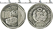 Продать Монеты Перу 1 соль 2012 Медно-никель