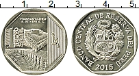 Продать Монеты Перу 1 соль 2015 Медно-никель