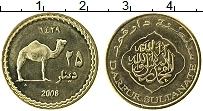 Продать Монеты Дарфур 25 динар 2008 Латунь