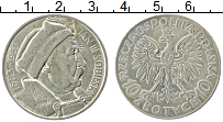 Продать Монеты Польша 10 злотых 1933 Серебро