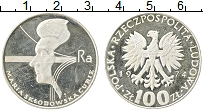 Продать Монеты Польша 100 злотых 1974 Серебро