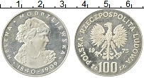 Продать Монеты Польша 100 злотых 1975 Серебро