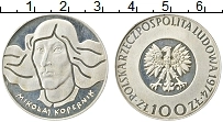 Продать Монеты Польша 100 злотых 1974 Серебро