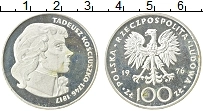 Продать Монеты Польша 100 злотых 1976 Серебро