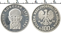 Продать Монеты Польша 100 злотых 1978 Серебро