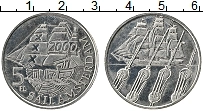 Продать Монеты Нидерланды 5 флоринов 2000 Медно-никель