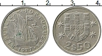 Продать Монеты Португалия 2 1/2 эскудо 1977 Медно-никель