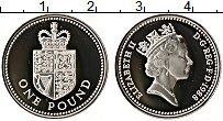 Продать Монеты Великобритания 1 фунт 1988 Серебро