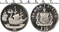 Продать Монеты Самоа 10 долларов 1992 Серебро