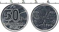 Продать Монеты Бразилия 50 крузейро 1990 Медно-никель