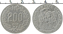 Продать Монеты Уругвай 200 песо 1989 Медно-никель
