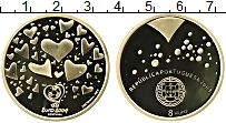 Продать Монеты Португалия 8 евро 2003 Золото