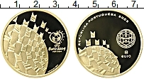Продать Монеты Португалия 8 евро 2003 Золото