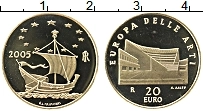 Продать Монеты Италия 20 евро 2005 Золото