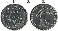 Продать Монеты Франция 1/2 франка 2000 Медно-никель