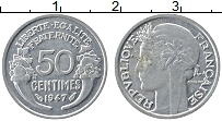 Продать Монеты Франция 50 сантим 1947 Алюминий