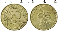 Продать Монеты Франция 50 сантим 1963 Медь