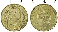 Продать Монеты Франция 50 сантим 1963 Латунь