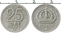 Продать Монеты Швеция 25 эре 1950 Серебро