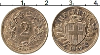 Продать Монеты Швейцария 2 раппа 1920 Медь