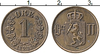 Продать Монеты Норвегия 1 эре 1902 Медь
