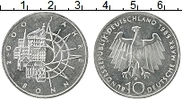 Продать Монеты ФРГ 10 марок 1989 Серебро