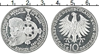Продать Монеты ФРГ 10 марок 1992 Серебро