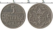 Продать Монеты Данциг 5 пфеннигов 1923 Медно-никель