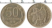 Продать Монеты Чили 50 сентаво 1975 Медно-никель