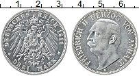 Продать Монеты Анхальт 3 марки 1911 Серебро