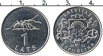 Продать Монеты Латвия 1 лат 2003 Медно-никель