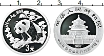 Продать Монеты Китай 3 юаня 2007 Серебро