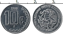 Продать Монеты Мексика 10 сентаво 2000 Медно-никель