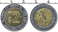 Продать Монеты Мексика 2 песо 1996 Биметалл
