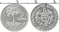 Продать Монеты Гватемала 5 сентаво 1964 Серебро