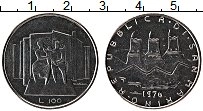 Продать Монеты Сан-Марино 100 лир 1976 Медно-никель
