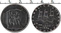 Продать Монеты Сан-Марино 100 лир 1976 Сталь