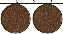 Продать Монеты Польша 2 гроша 1933 Медь