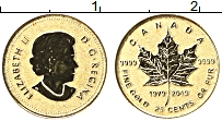 Продать Монеты Канада 25 центов 2019 Золото
