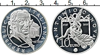 Продать Монеты Италия 10 евро 2007 Серебро