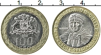 Продать Монеты Чили 100 песо 2003 Биметалл