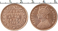 Продать Монеты Британская Индия 1/4 анны 1884 Медь