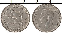 Продать Монеты Новая Зеландия 1 шиллинг 1947 Медно-никель