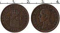 Продать Монеты Испания 2 сентима 1912 Медь